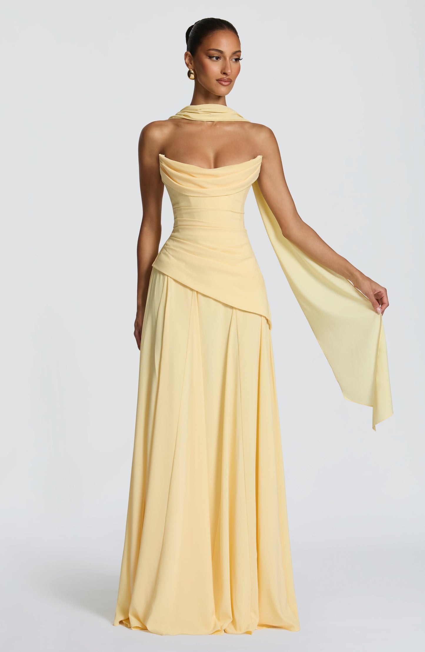 Patricia Maxi Elbise – Limon Sarısı