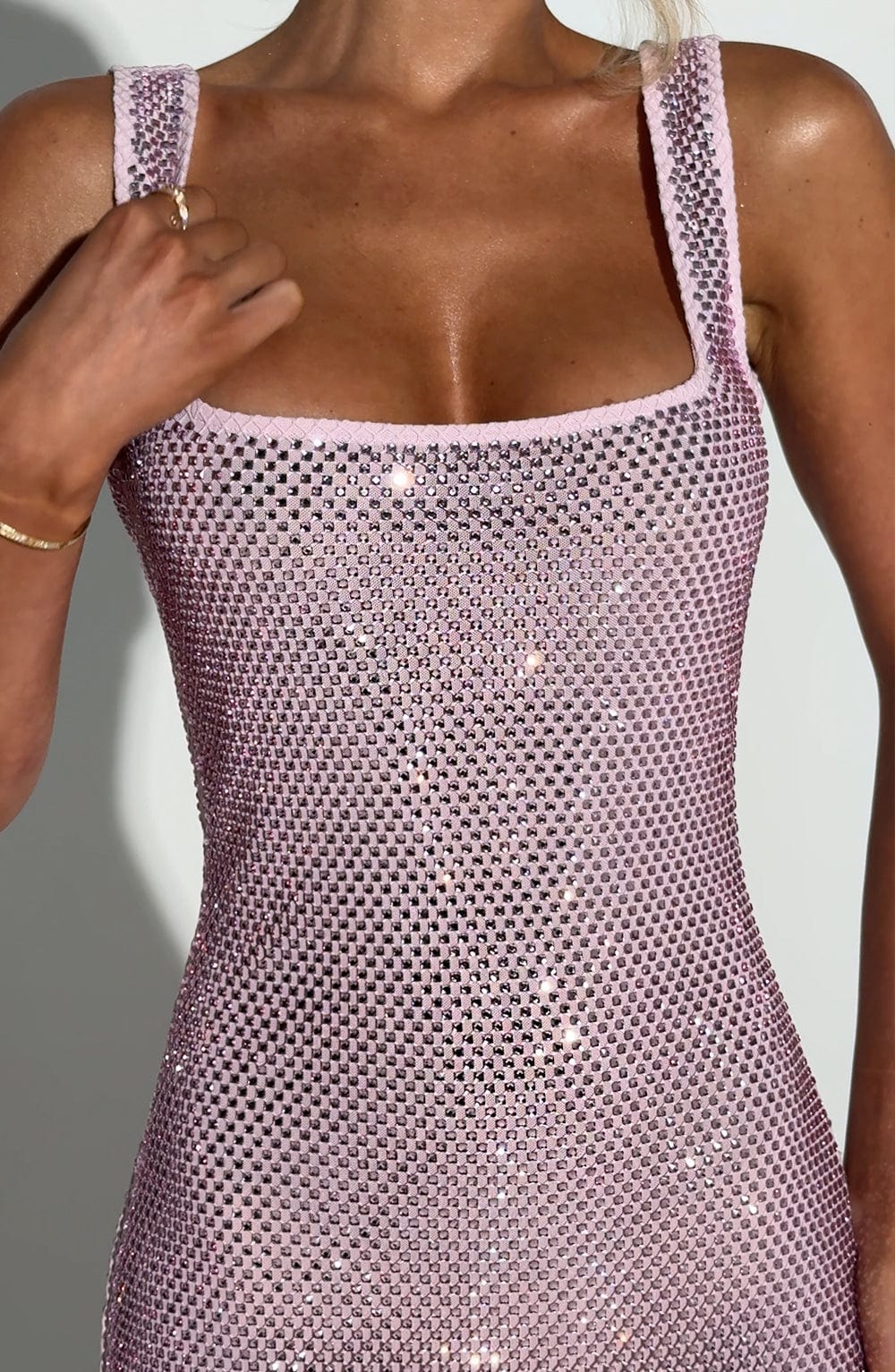 Petra Maxi Elbise – Pembe