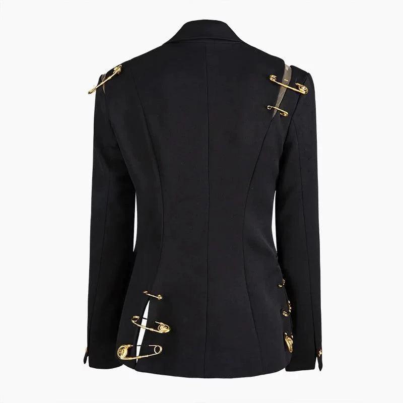Velour City Blazer Ceket