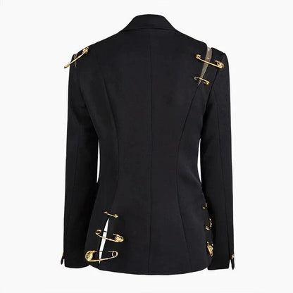 Velour City Blazer Ceket
