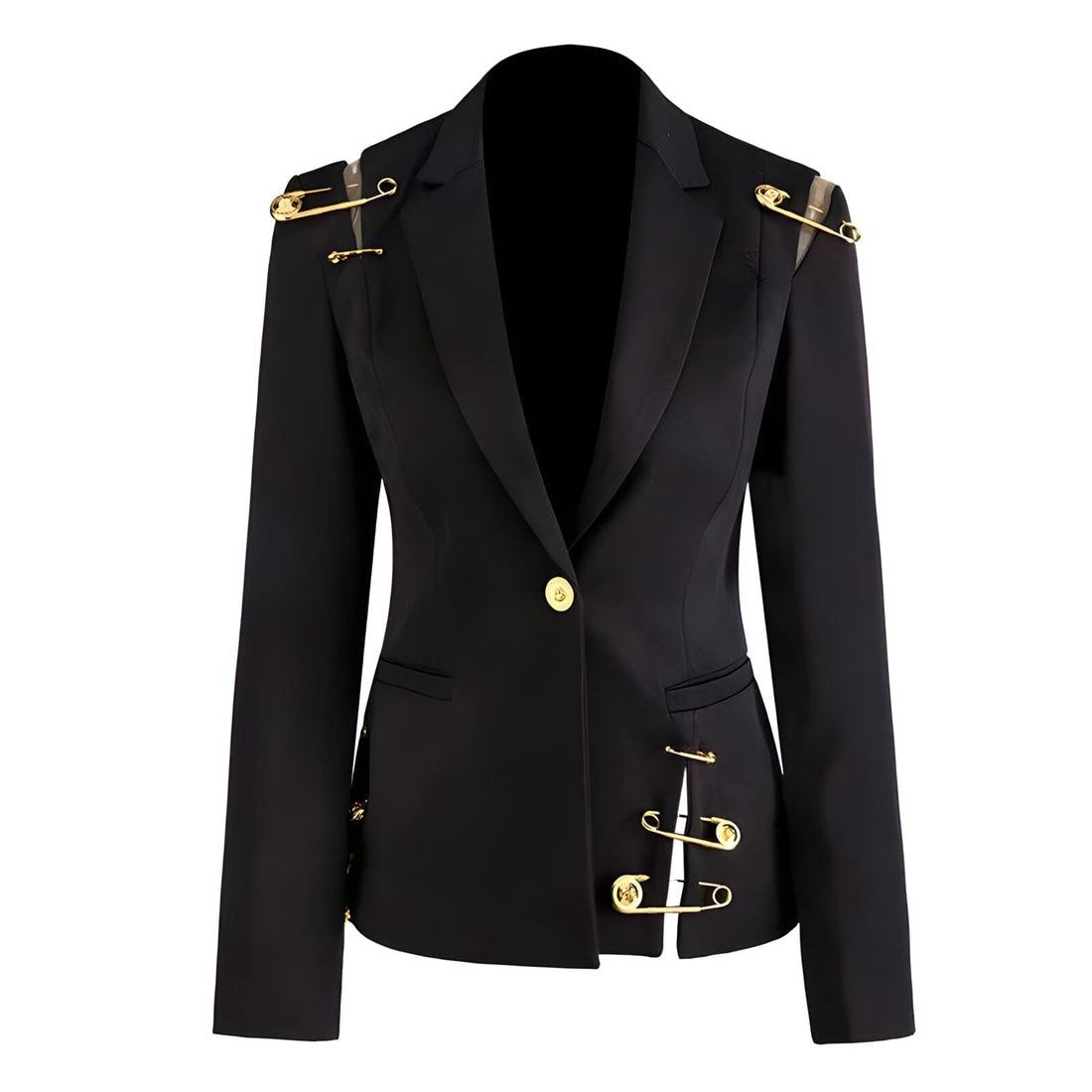 Velour City Blazer Ceket