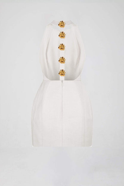 Rebecca Açık Sırt Mini Elbise