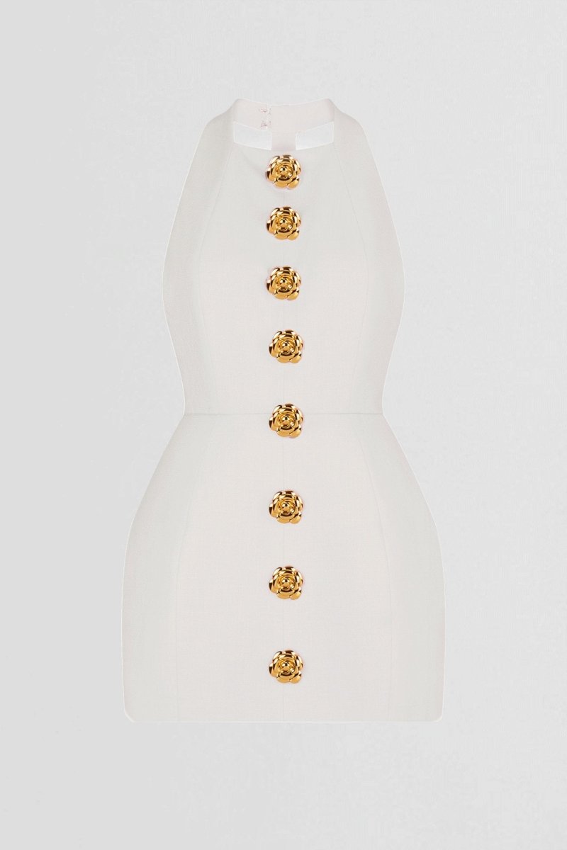 Rebecca Açık Sırt Mini Elbise