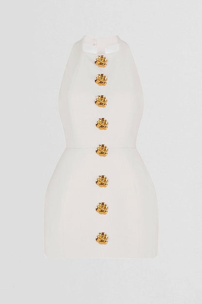 Rebecca Açık Sırt Mini Elbise