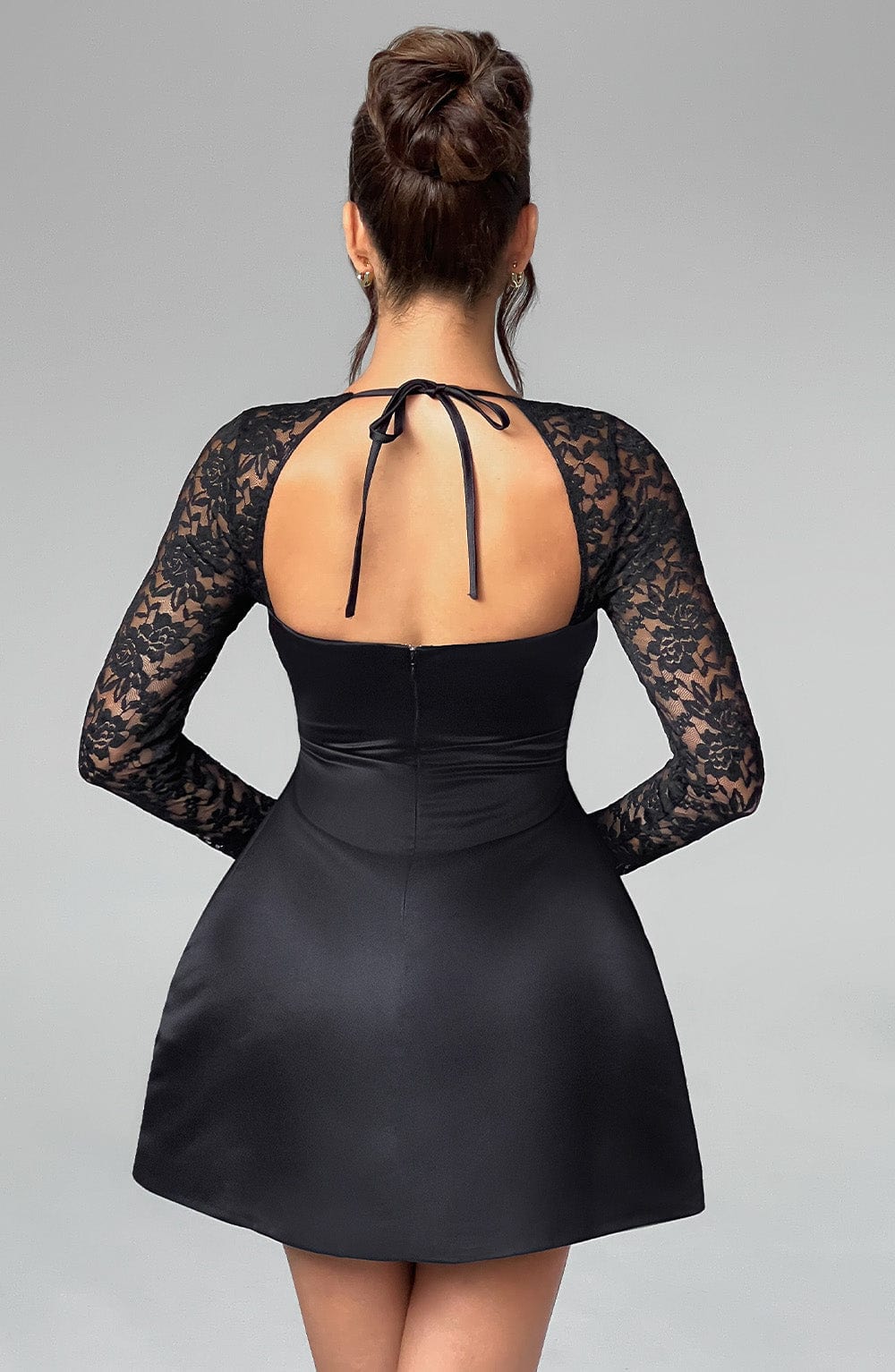 Sadie Mini Elbise – Siyah