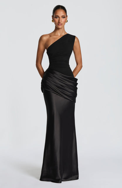 Luella Maxi Elbise - Siyah