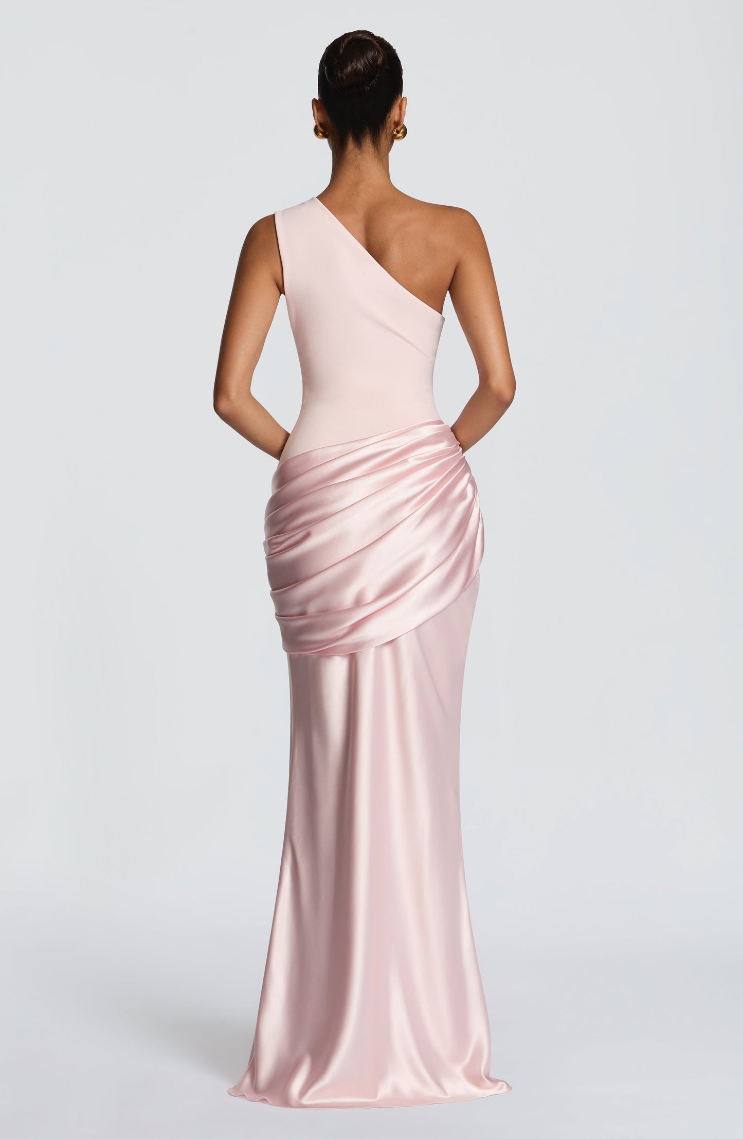 Luella Maxi Elbise - Pudra Pembe