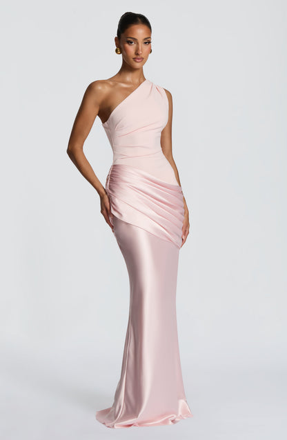 Luella Maxi Elbise - Pudra Pembe