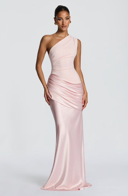 Luella Maxi Elbise - Pudra Pembe