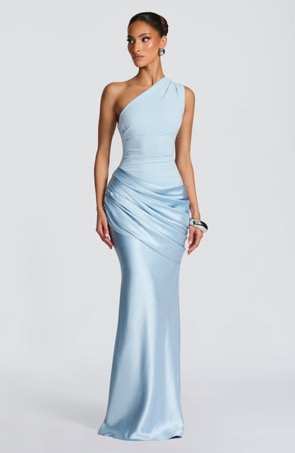 Luella Maxi Elbise - Buzul Mavisi