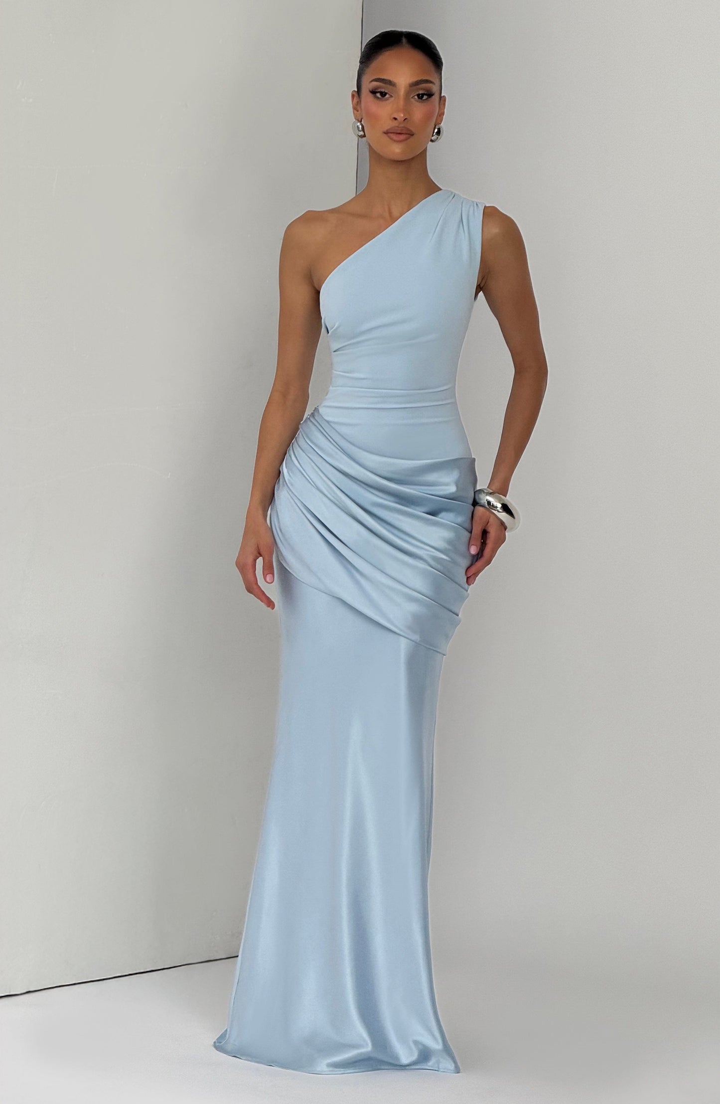 Luella Maxi Elbise - Buzul Mavisi