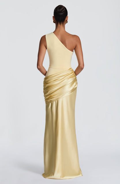 Luella Maxi Elbise - Limon Sarısı