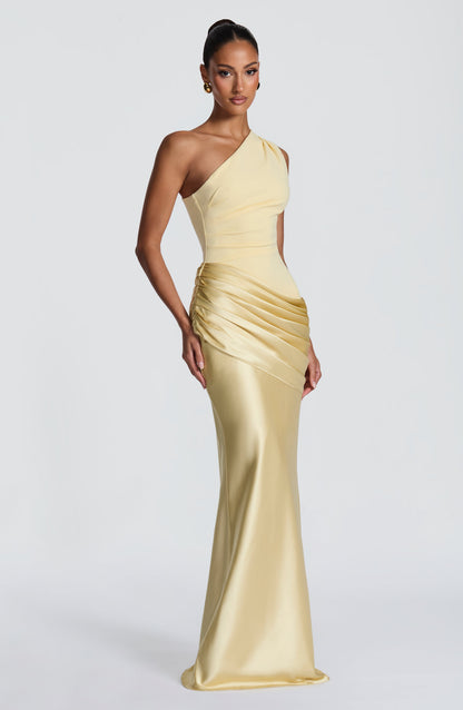 Luella Maxi Elbise - Limon Sarısı